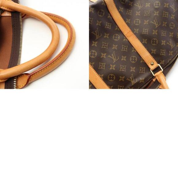LOUIS VUITTON Brown Monogram Leather Boston Bag - Picture 11 of 11